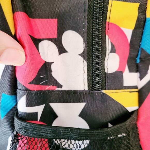 DISNEY PARKS EXCLUSIVE  Mickey Mouse Motif 16" Backpack Full Size READ - Picture 14 of 16